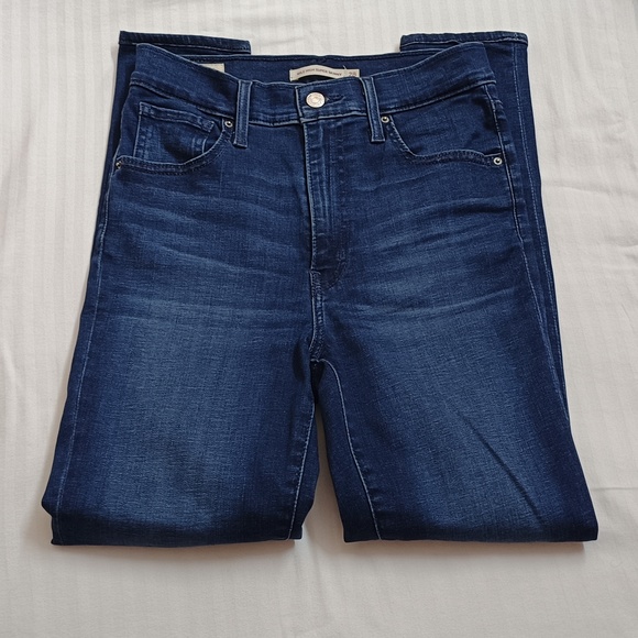 LEVI'S Blue Mile high Super skinny Jeans - Picture 5 of 15